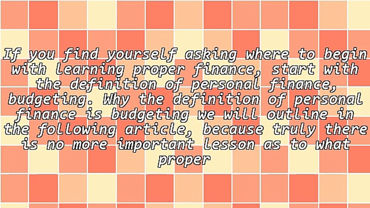 The Best Solution's Source For Personal Finance Matter - Personal Finance Newsletter