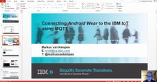 Connecting AndiodWear to Internet of Things / IOT