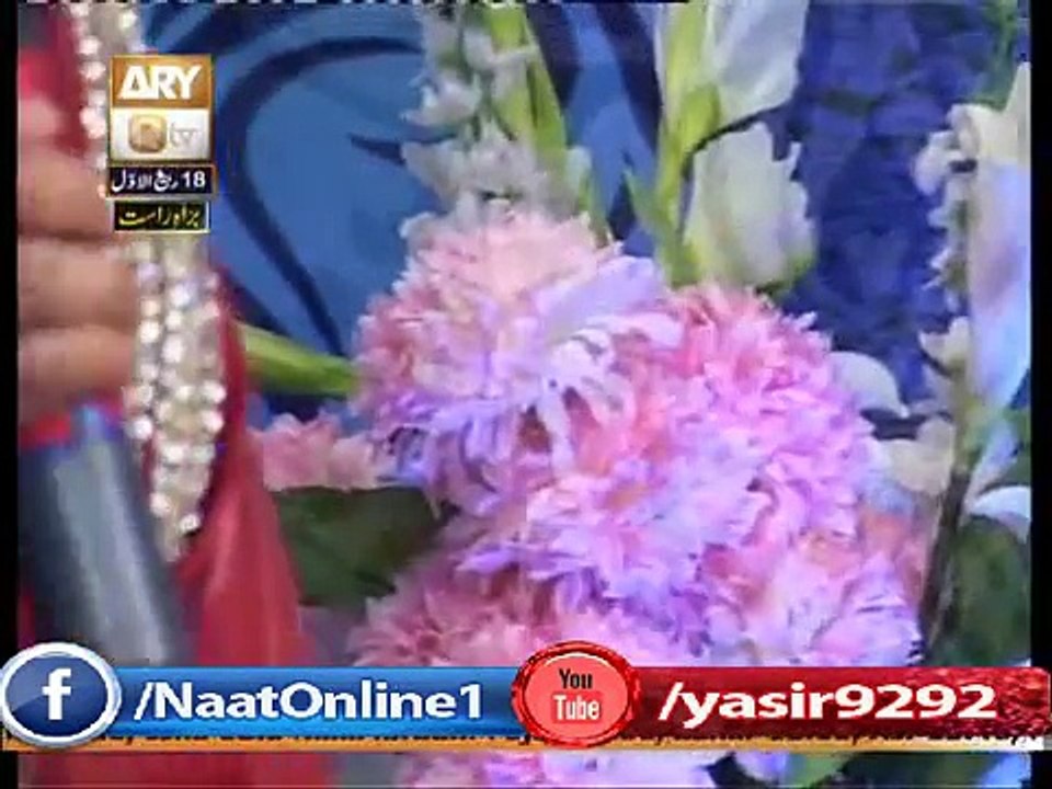 ---New Latest Naat 2015 By Hooria fahim qadri New Beautifull Naat 2015