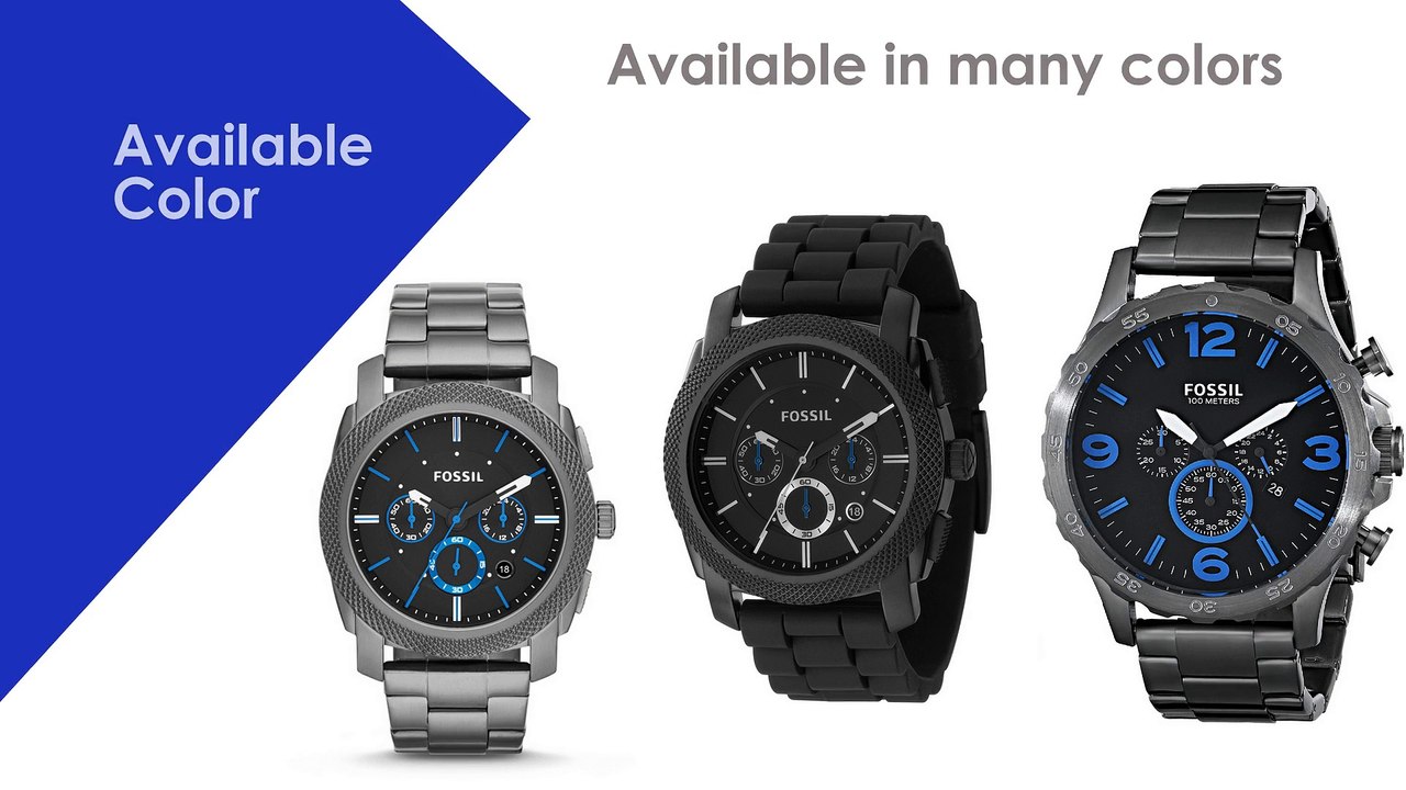 Fossil Men's FS4931 Machine Analog Display Analog Quartz Silver Watch