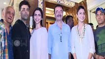 Aamir Khan, Deepika Padukone, Anushka Sharma   Bollywood Celebs Meet I & B Minister