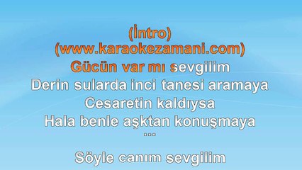 Ayça Varlıer - (Emir Ersoy) - Sil Baştan - (2012) TÜRKÇE KARAOKE