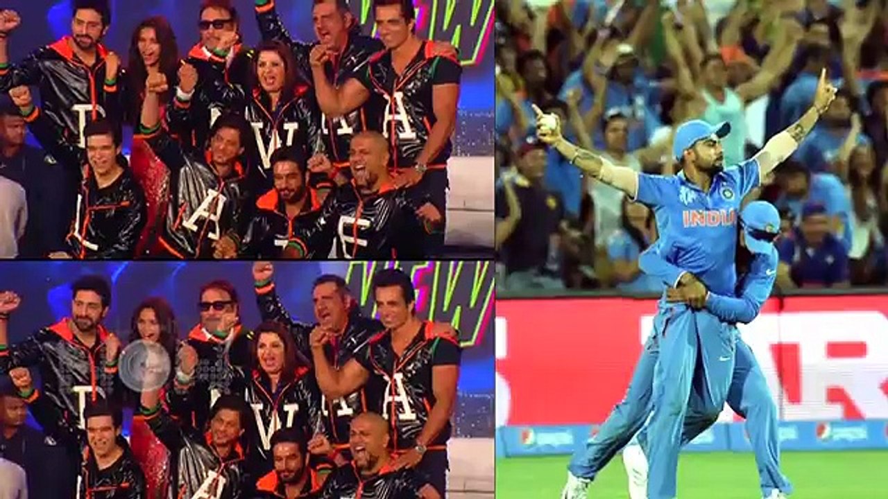 Anushka vs Virat   India Bangladesh Match   Bombay Velvet Trailer Launch