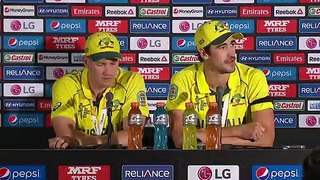 Press Conference - Australia v New Zealand, World Cup 2015, final, Melbourne - 'Lucky to see plan for McCullum come off' - Starc -