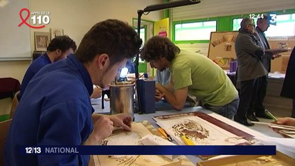 Visite au lycée pour les journées des métiers d'art