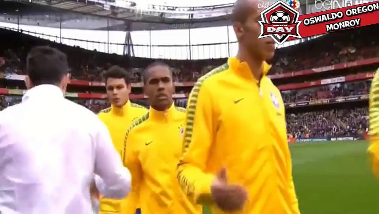 Brasil vs Chile 1-0 Goles Resumen Partido Amistoso - Brazil vs Chile 1-0 All Goals Highlights 2015 H