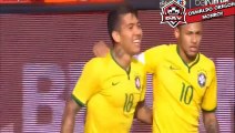 Roberto Firmino Gol - Brasil vs Chile 1-0 Partido Amistoso 2015 HD