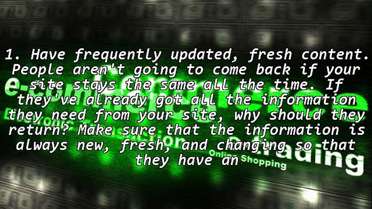Is Your Website "Sticky"?