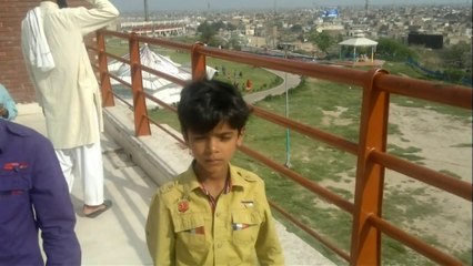 at multan fort with kids