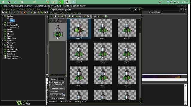 Game Maker Tutorial-develop space shooting game without coding in urdu-hindi