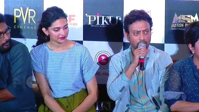 Piku Official Trailer 5 Best MOMENTS of Launch Deepika Padukone, Amitabh Bachchan, Irrfan Khan