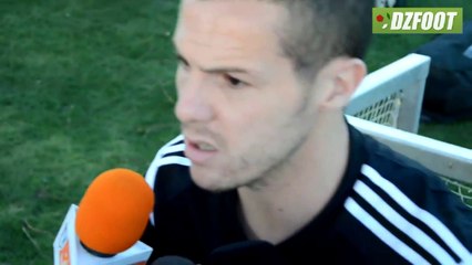 Mesbah, "Je n'ai jamais voulu quitter le stage"