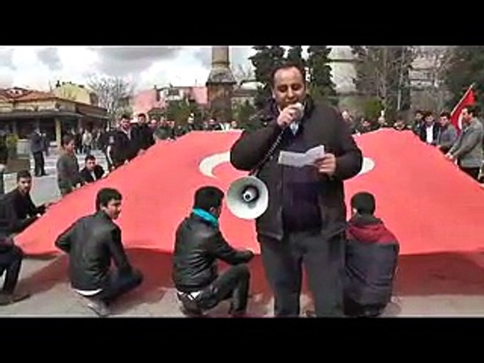 7  cadde 64 bayrak hazır