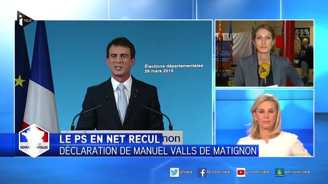 Le score élevé du FN, bouleversement politique durable pour Valls