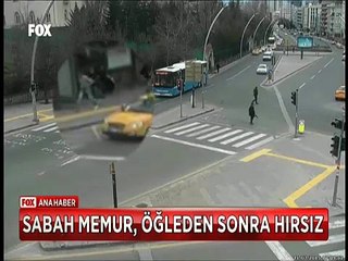 Sabah memurluk öğleden sonra hırsızlık yapan otomobil faresi böyle yakalandı