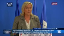[Vidéo] - Départementales 2015 : « c’est le socle pour les victoires de demain », s’est félicité Marine Le Pen (FN)