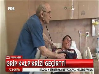 Grip deyip geçmeyin 17 yaşındaki lise öğrencisi gripten kalp krizi geçirdi ölümden döndü