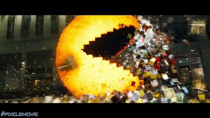 Pixels Official Trailer #1 (2015) - Adam Sandler, Peter Dinklage Movie HD