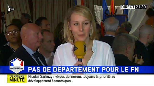 Départementales - Marion Maréchal-Le Pen : Le Front National s'inscrit dans le paysage local