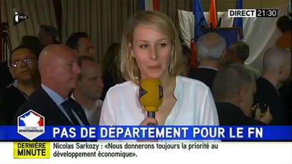 Départementales - Marion Maréchal-Le Pen : " Le Front National s'inscrit dans le paysage local"