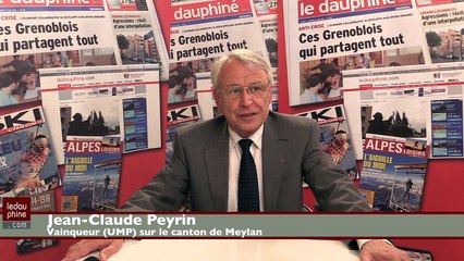 Jean-Claude Peyrin, vainqueur (UMP) sur le canton de Meylan