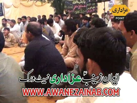 Zakir Sayed Hazbar ali 29 March 2015 Ali Raza Bad Alqa Nawab Sab Lahore