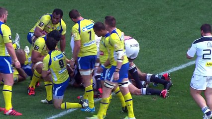 TOP14 - Stade Français-Clermont: Essai Laurent Sempéré (PAR) - J21 - Saison 2014/2015