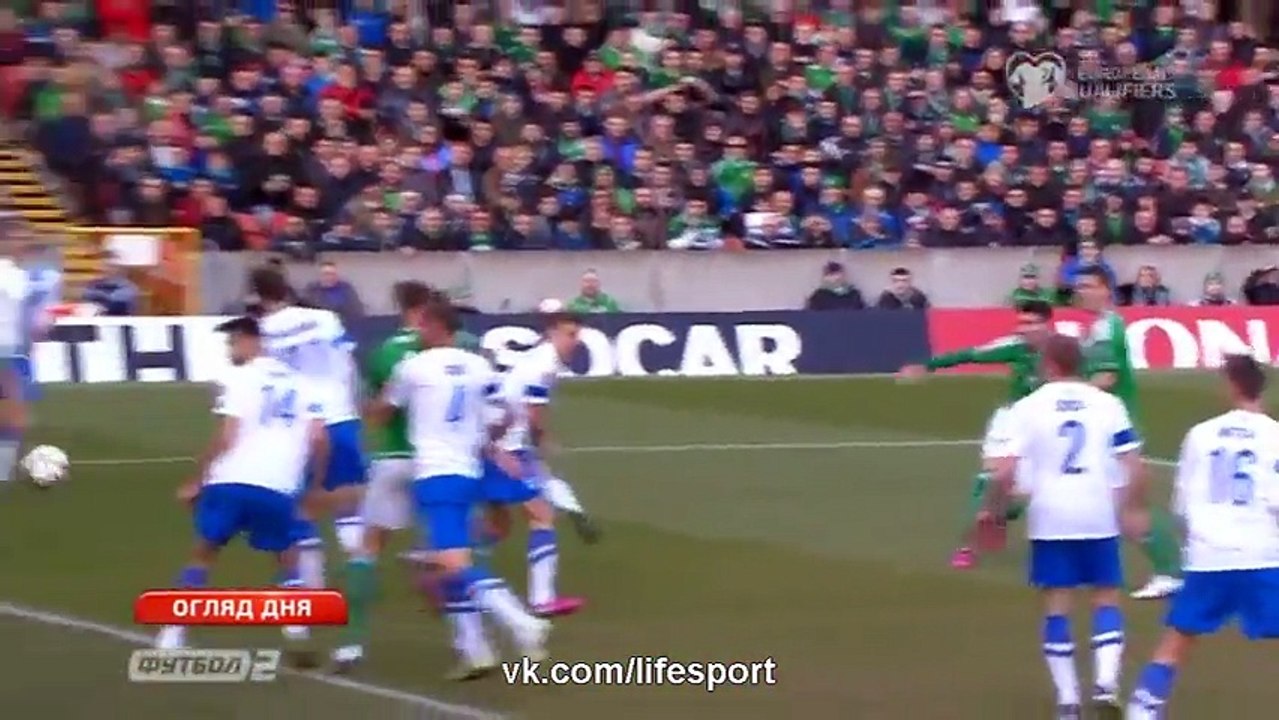 Irlanda de Nord 2 - 1 Finlanda 29/3/2015