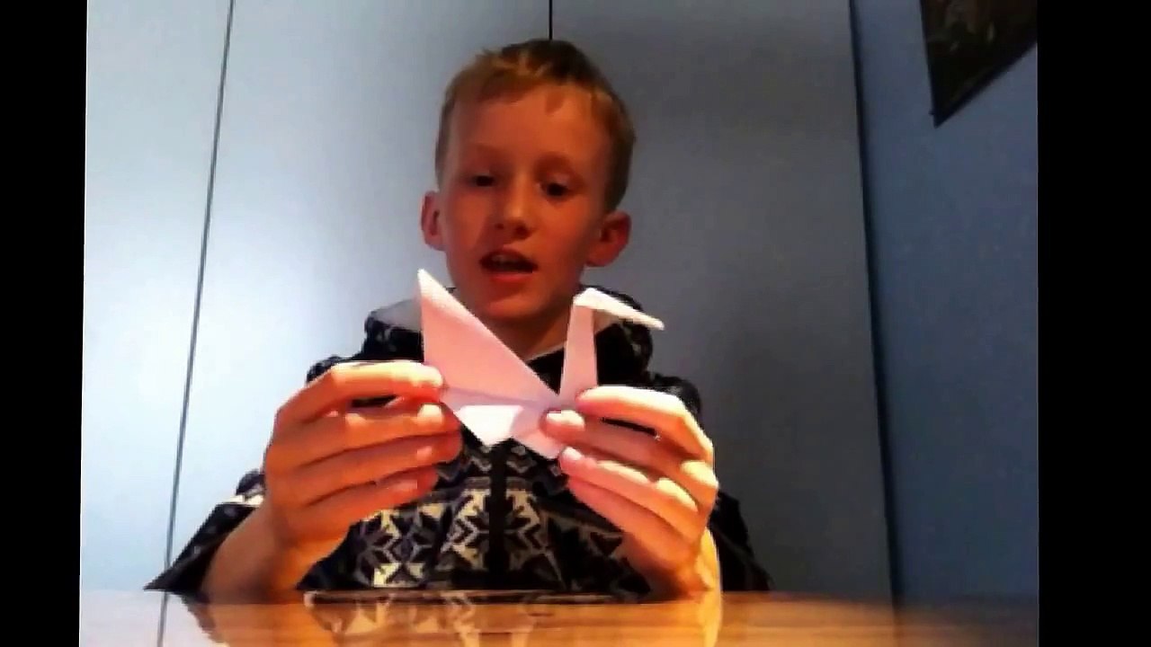 How to make a paper swan - origami tutorials