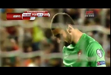 Coentrão great goal 2:1  |  Portugal vs Serbia  -  29/03/2015