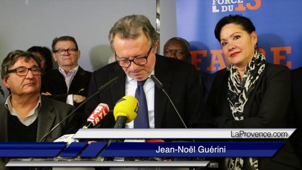 Elections - Jean-Noël Guérini : "J'assume ce qui s'est passé aujourd'hui"