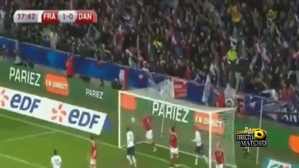 Francia ganó 2-0 a Dinamarca en amistoso internacional