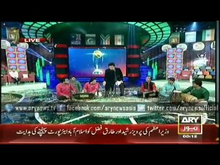 Umer Shareef sums up common's misery in a Qawwali
