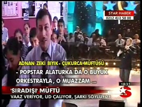 ADNAN ZEKİ BIYIK STAR TV ANA HABERDE (SIRADIŞI MÜFTÜ)