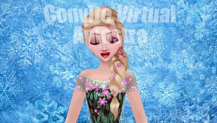 Convite Virtual Amostra Elsa Frozen Fever
