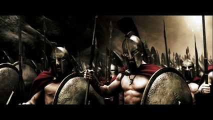 300 - First Battle Scene - Full HD 1080p - Earthquake. No Captain, Battle Formations...