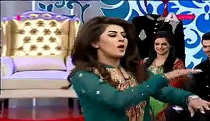 Actress Laila Came in the Morning Show with a Vulgar Dance then went onto Kiss the host