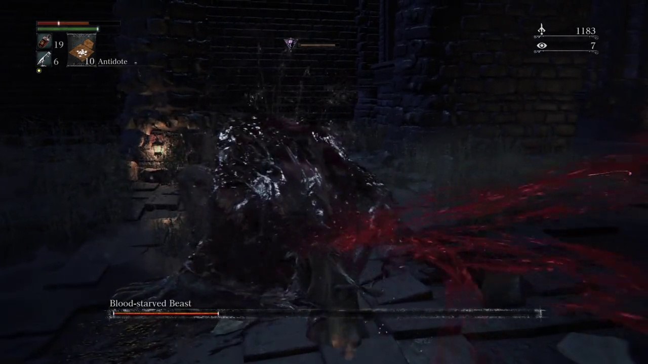 Blood-starved Beast gets mad