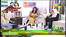 Jago Pakistan Jago HUM TV Morning Show Youm e difa Sanam Jung 6 SEP 14 Part 2