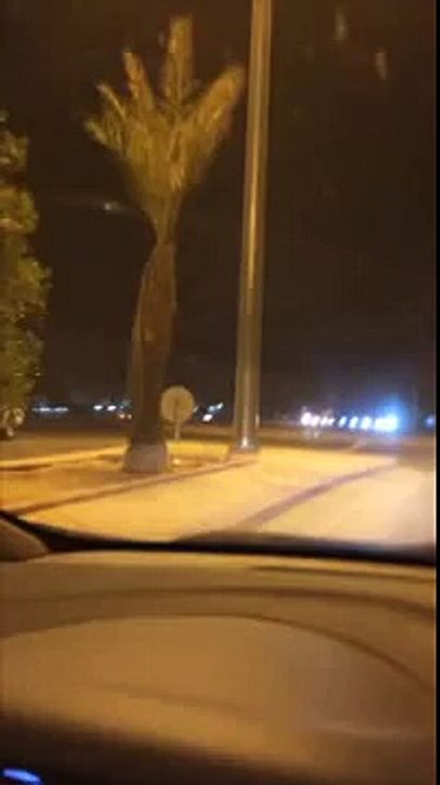سكران مسكت معه على الدوار !!