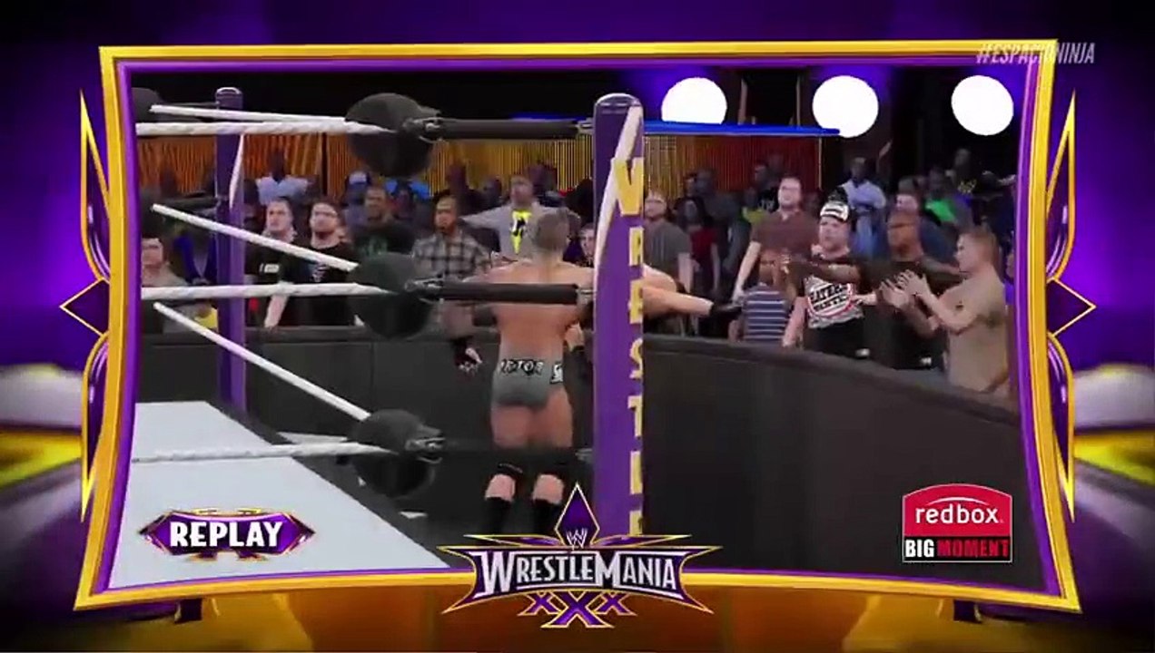 Wrestlemania 31 Seth Rollins vs Randy Orton Epic Match Highlights!dailymotion