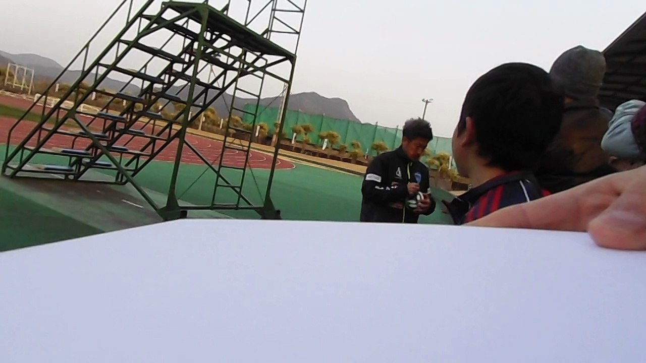 三浦カズ選手 ファンサ 01
