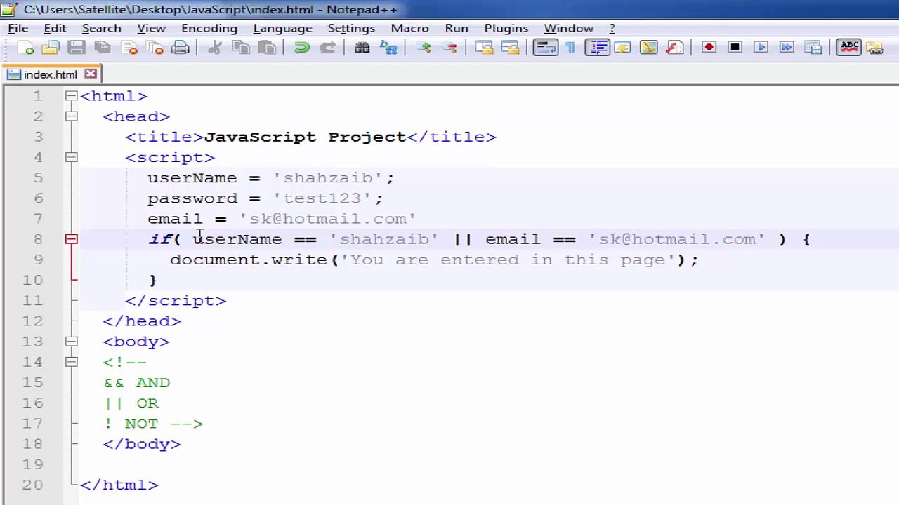 L15-JavaScript Training in Urdu Startupspk