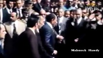 السادات والجمسي يشيعون شهداء معركة قبرص 1978