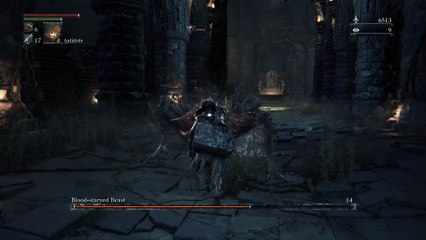 Blood-starved Beast Bloodborne Chalice of Pthumeru trophy