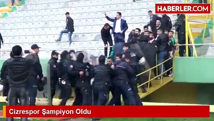 Cizrespor'un 7 Yıl Sonra Gelen Şampiyonluğu Halkı Sokağa Döktü