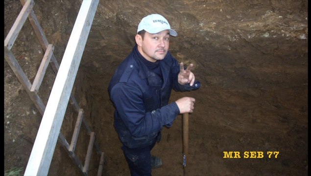 INSTALLATION D'UN RECUPERATEUR D'EAU DE PLUIE ENTERRE DE 3500L