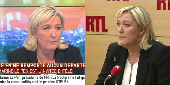 Départementales : Le Pen dénonce les magouilles de l'UMPS et se tourne déjà vers les régionales