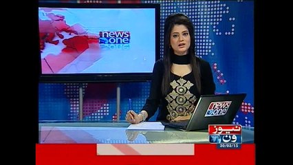 NewsONE Headlines 1PM, 30-March-2015