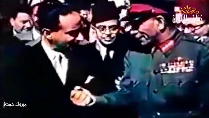 تسجيل نادر بالألوان لمباراه المجر ومصر 1954 في حضور الرئيس محمد نجيب